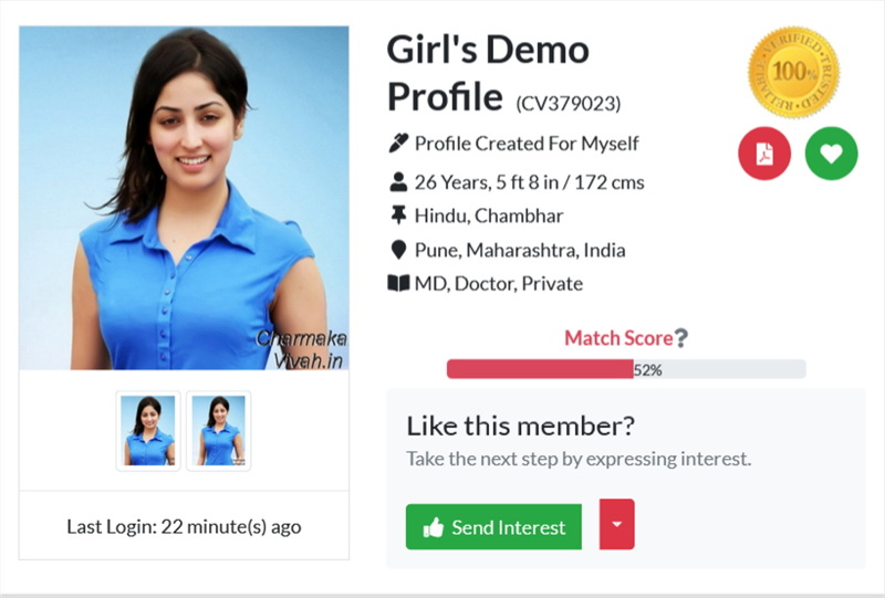 ४) वधूंची 500 स्थळे - भाग - 1 - शिक्षणानुसार व फोटोसह